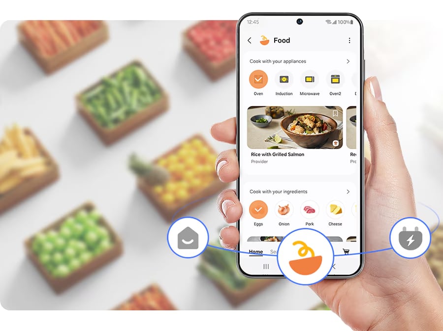 SmartThings Food Приложение SmartThings для управления продуктами