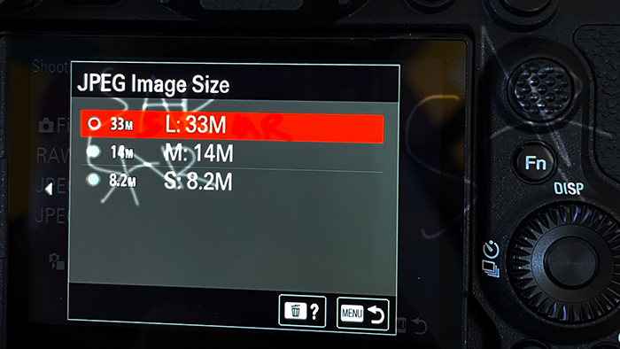 Sony α7V камера в іншому ракурсі