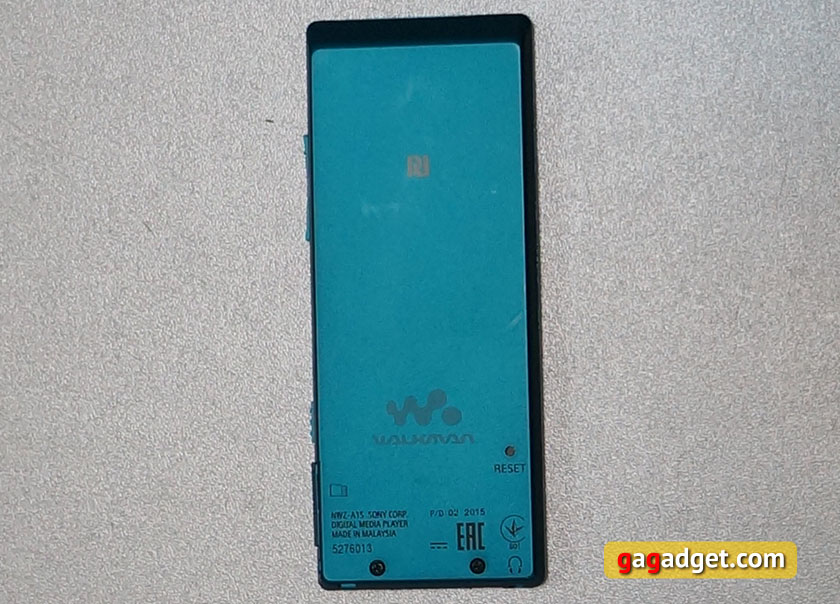 Обзор плеера Sony NWZ-A15 с поддержкой Hi-Res аудио-9