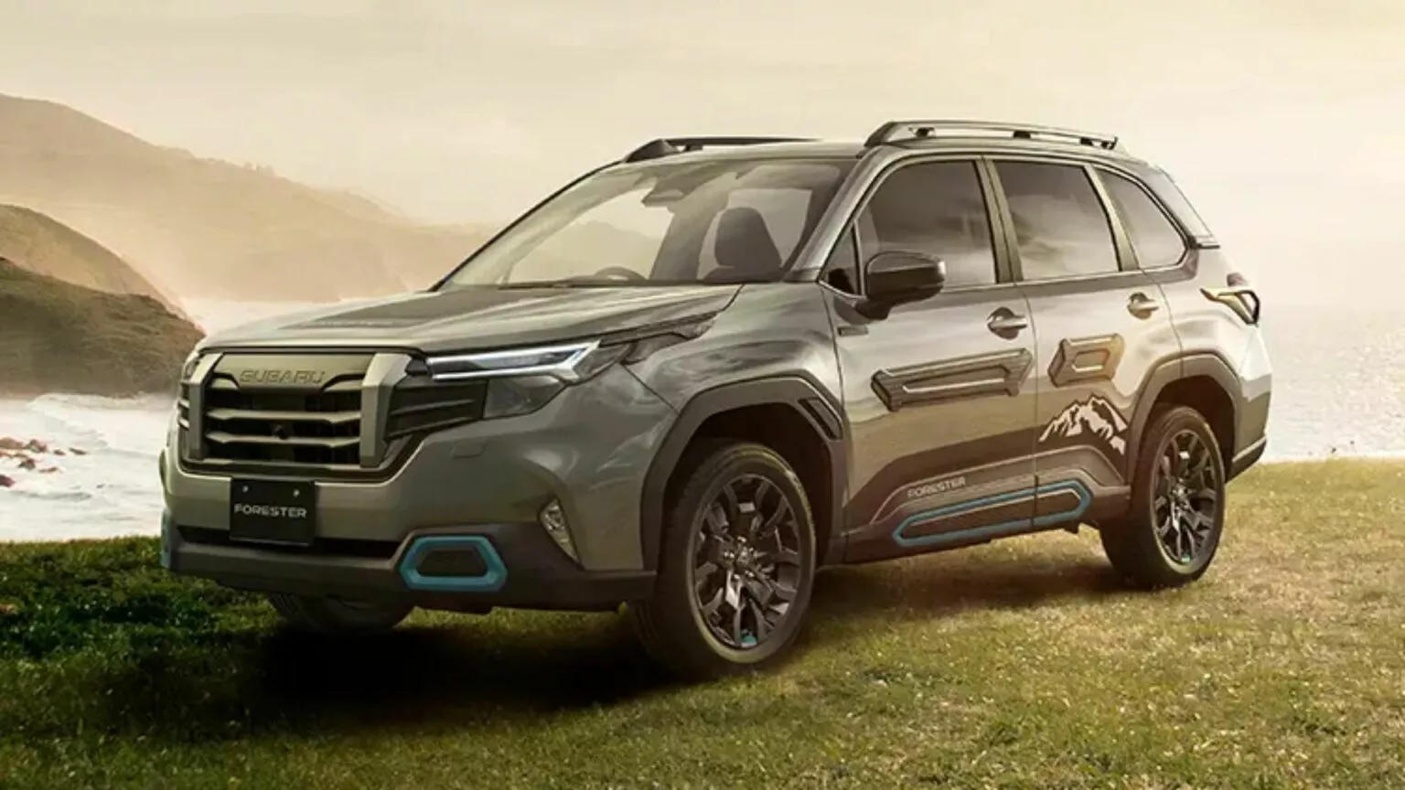 Subaru Forester with Japanese accessories