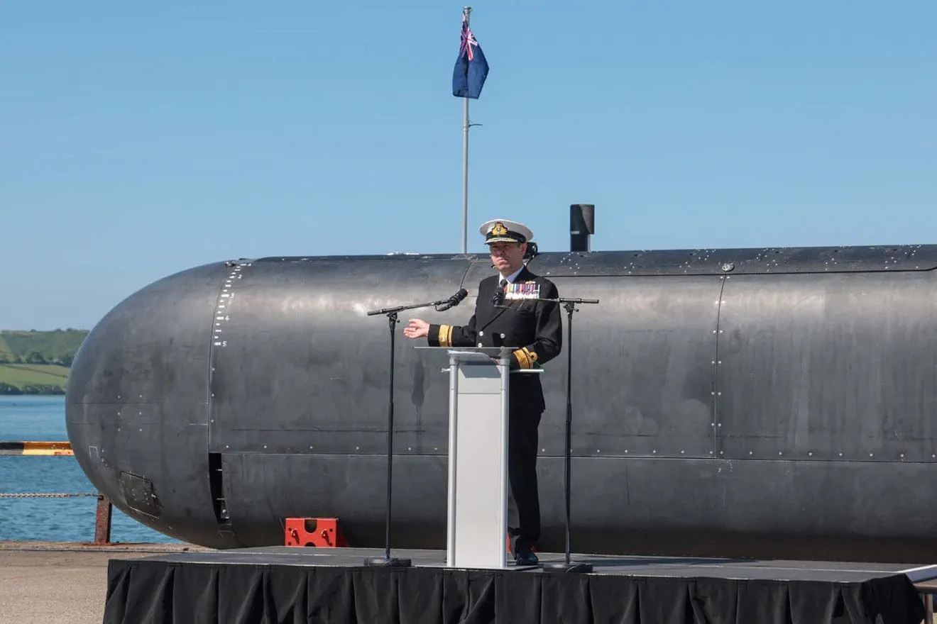 Безекіпажний підводний човен Excalibur. Ілюстрація: Royal Navy