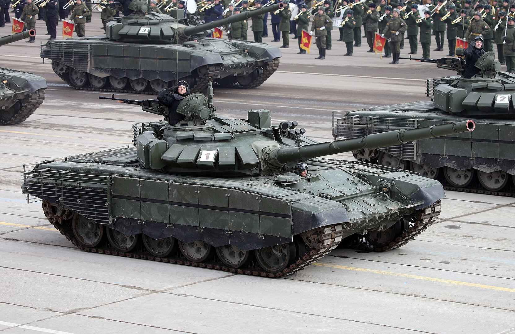 Российский танк Т-72Б3