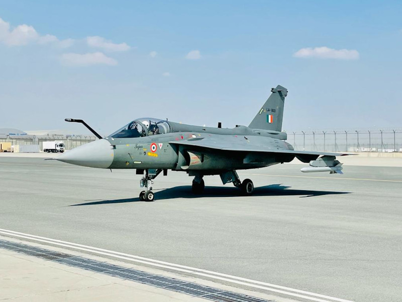 L'avion de combat Tejas conçu par l'Inde