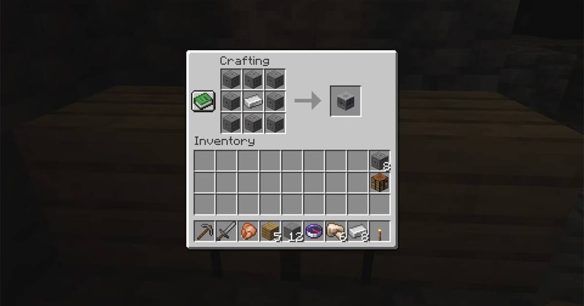 Создание лодстоунов в Minecraft