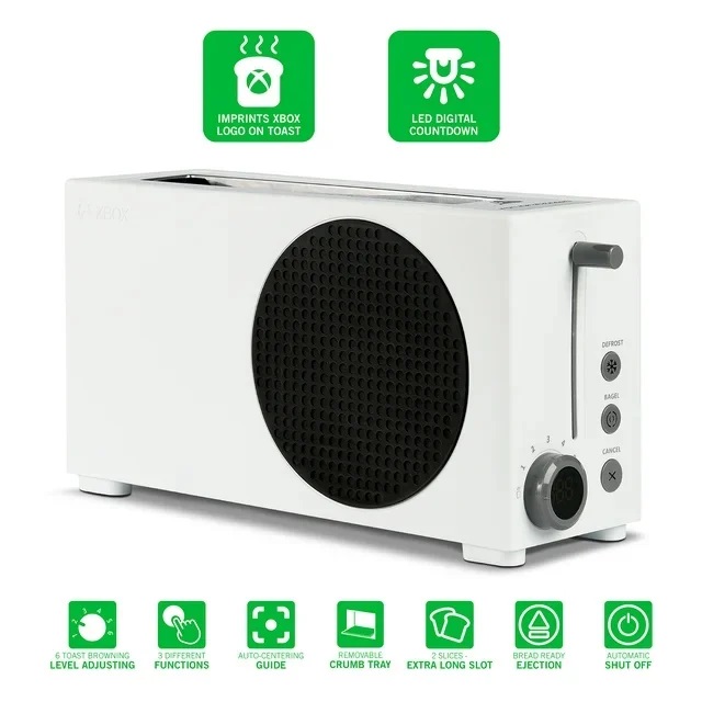 Консоль, яка вас нагодує: у продаж надійшов тостер у вигляді Xbox Series S-2