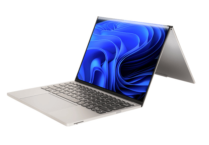 Ноутбук Lenovo ThinkBook Flip в закрытом состоянии