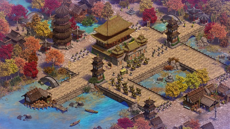 Скріншот гри Age of Empires II: Definitive Edition - Троецарствие 3