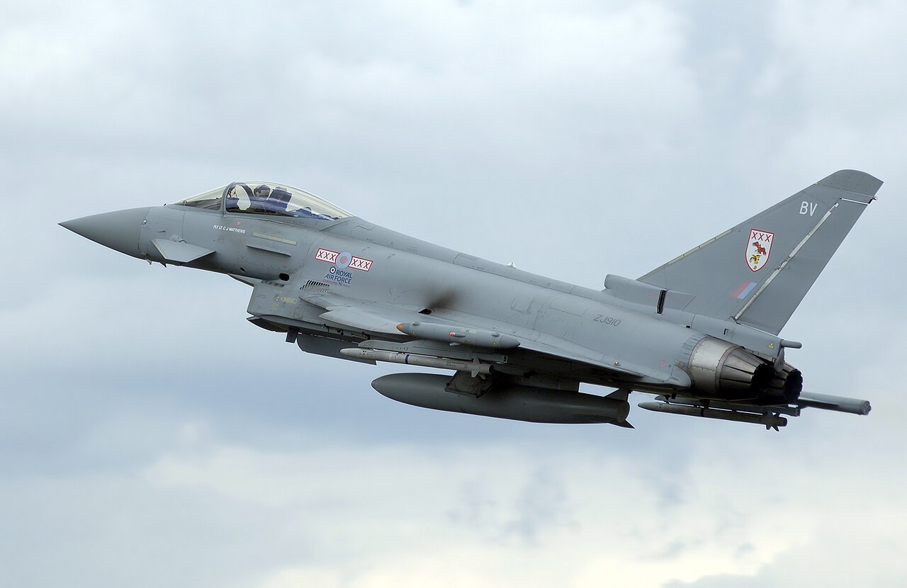 Eurofighter Typhoon. Illustration de Wikipedia