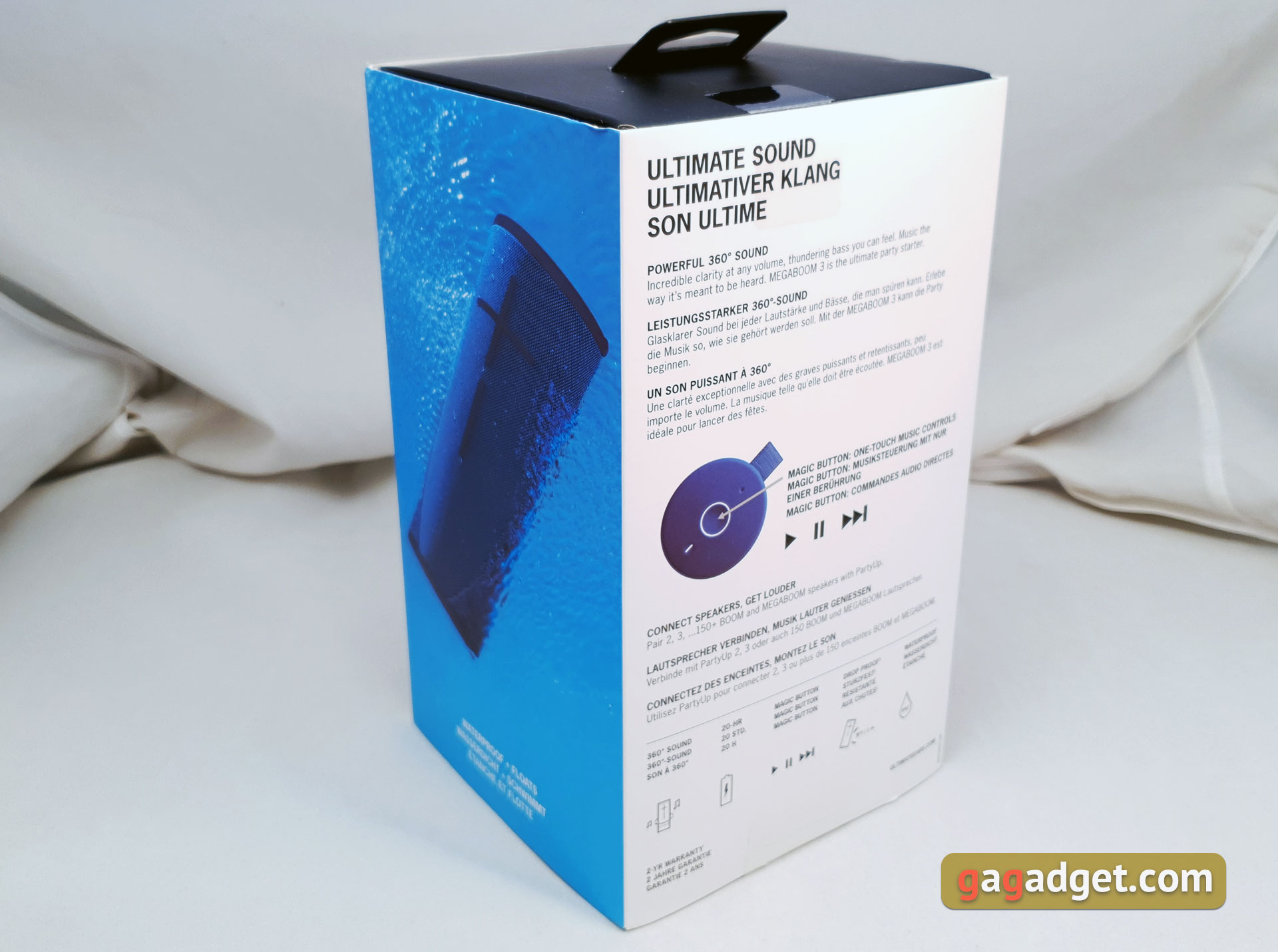 Огляд Ultimate Ears Megaboom 3: незламна портативна акустика з відмінним звуком-4