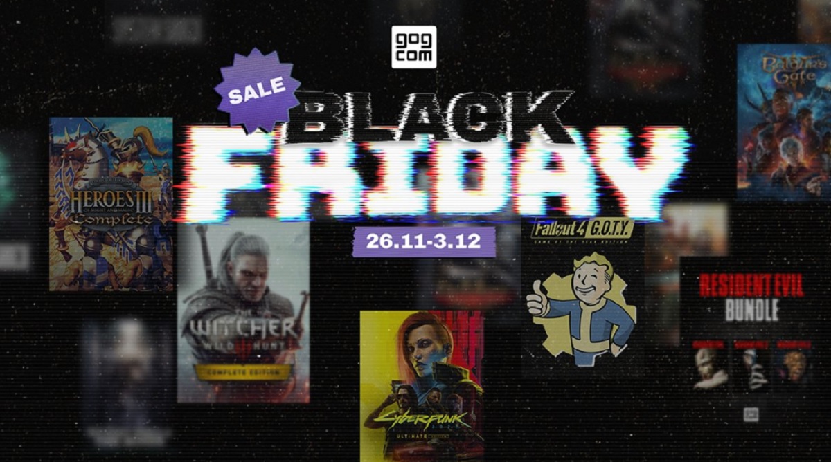 Le Black Friday le plus cool de tous les temps : GOG offre jusqu'à 95 % de réduction sur 7 200 jeux classiques et modernes