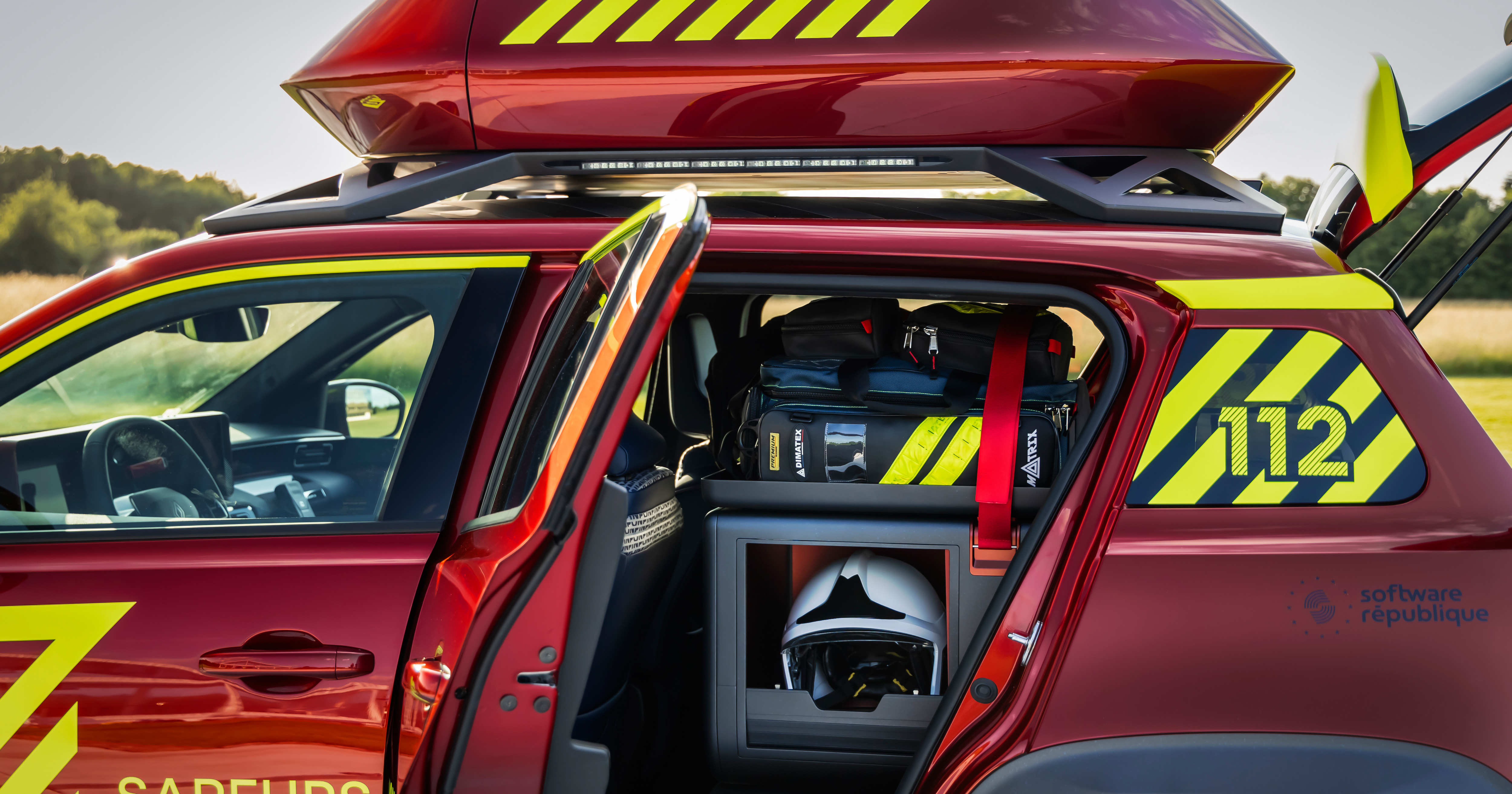 Багажник та екіпірування Renault Vision 4Rescue