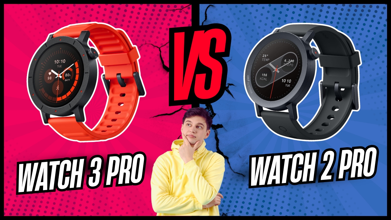 Watch 3 Pro contre Watch 2 Pro