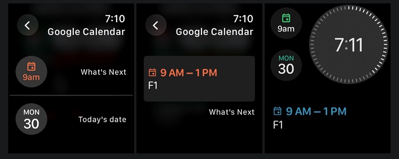 Інтерфейс Google Календаря