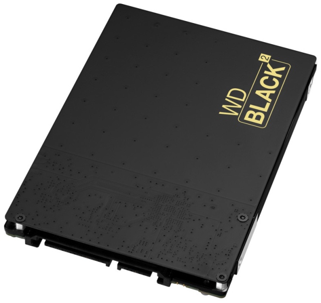 Два в одном: жесткий диск и SSD-накопитель WD Black2-2