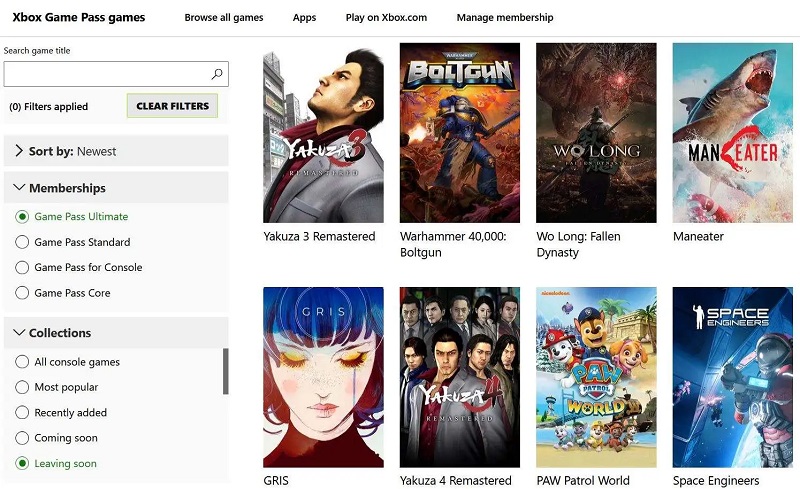 Games leaving Xbox Game Pass at the end of February 2025