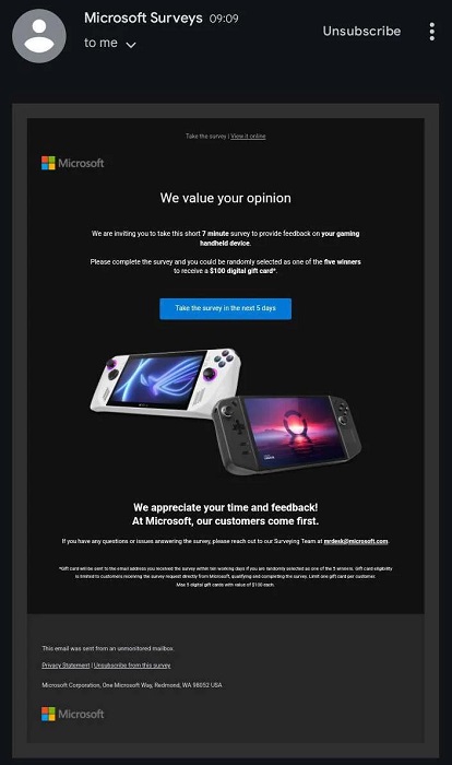 З'явився непрямий доказ того, що Microsoft розробляє власну портативну ігрову консоль-2