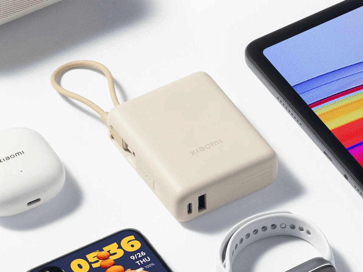 Xiaomi Power Bank 33W 10000 з вбудованим кабелем