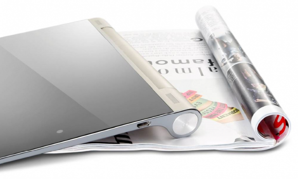 Пара Android-планшетов Lenovo Yoga Tablet 8 и Yoga Tablet 10 c нестандартной  конструкцией-4