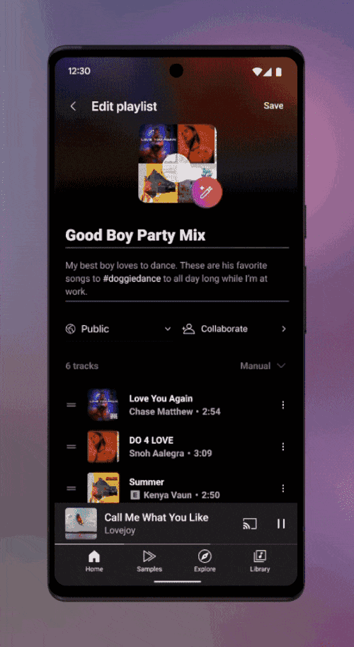 YouTube Music now lets you create playlist artwork using generative AI-2