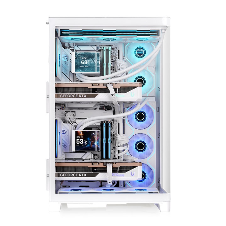 Thermaltake Capo X - вид сверху