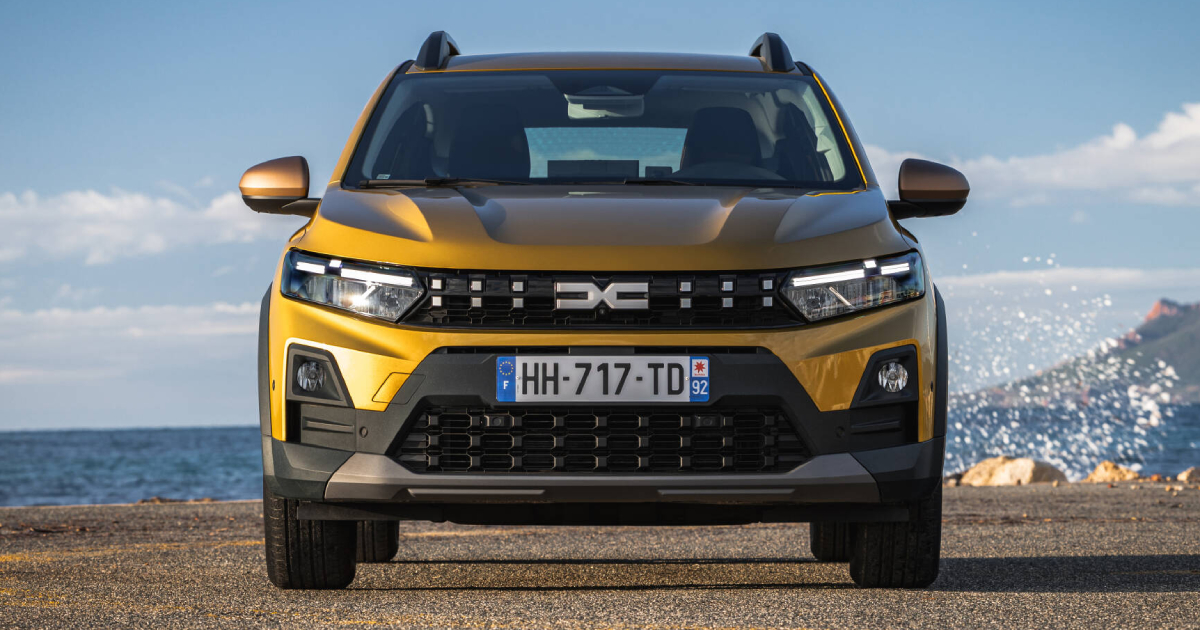 Dacia Sandero 2026 - передній вигляд