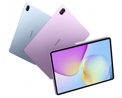 La MatePad Pro Max avec le stylet M-Pencil Pro et le clavier Glide Keyboard en configuration bureautique.