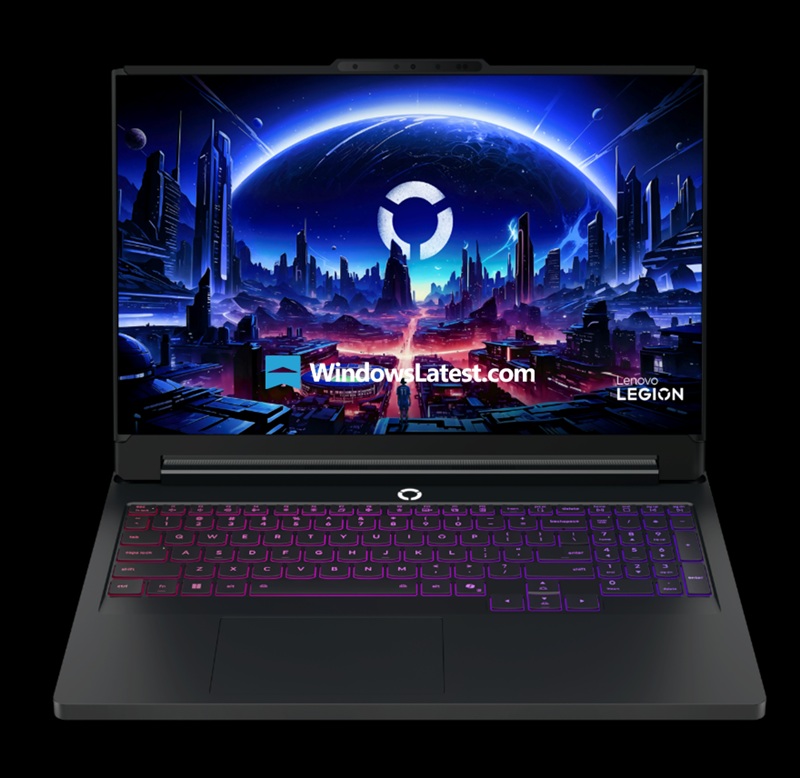 Рендер ноутбука Lenovo Legion Pro Rollable