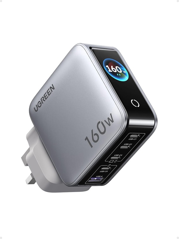 Ugreen Nexode Pro 160W с темным фоном