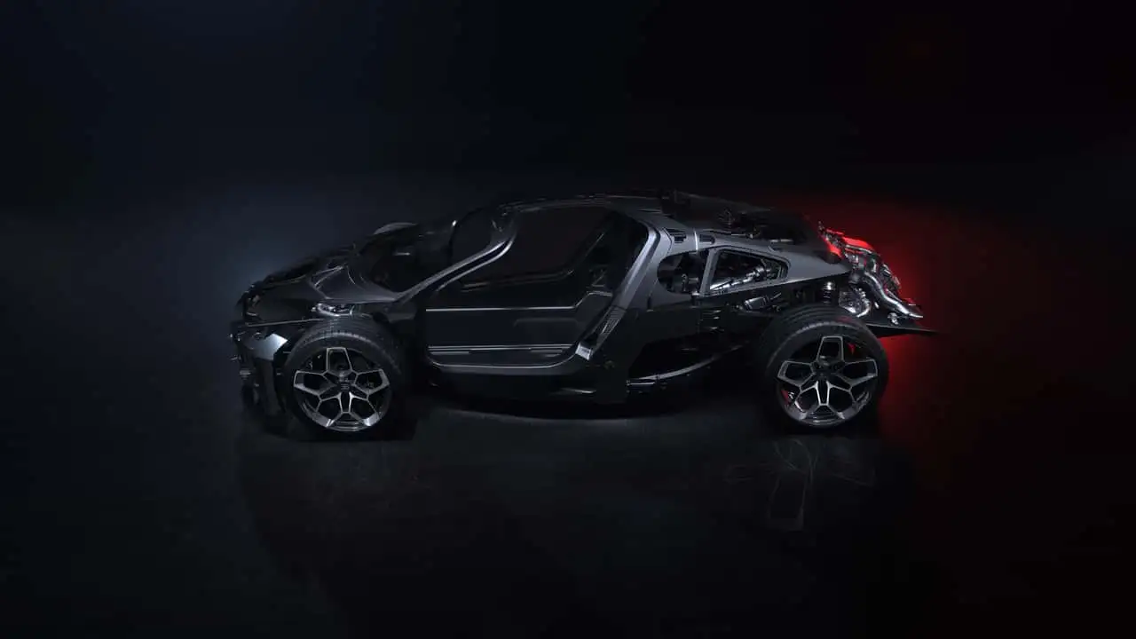 Аеродинамічні форми Bugatti Tourbillon