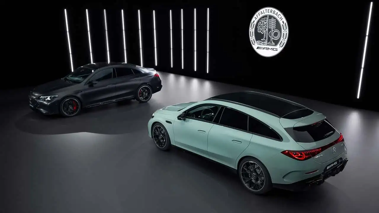 Електричний седан Mercedes-AMG CLA 45 - деталі інтер'єру