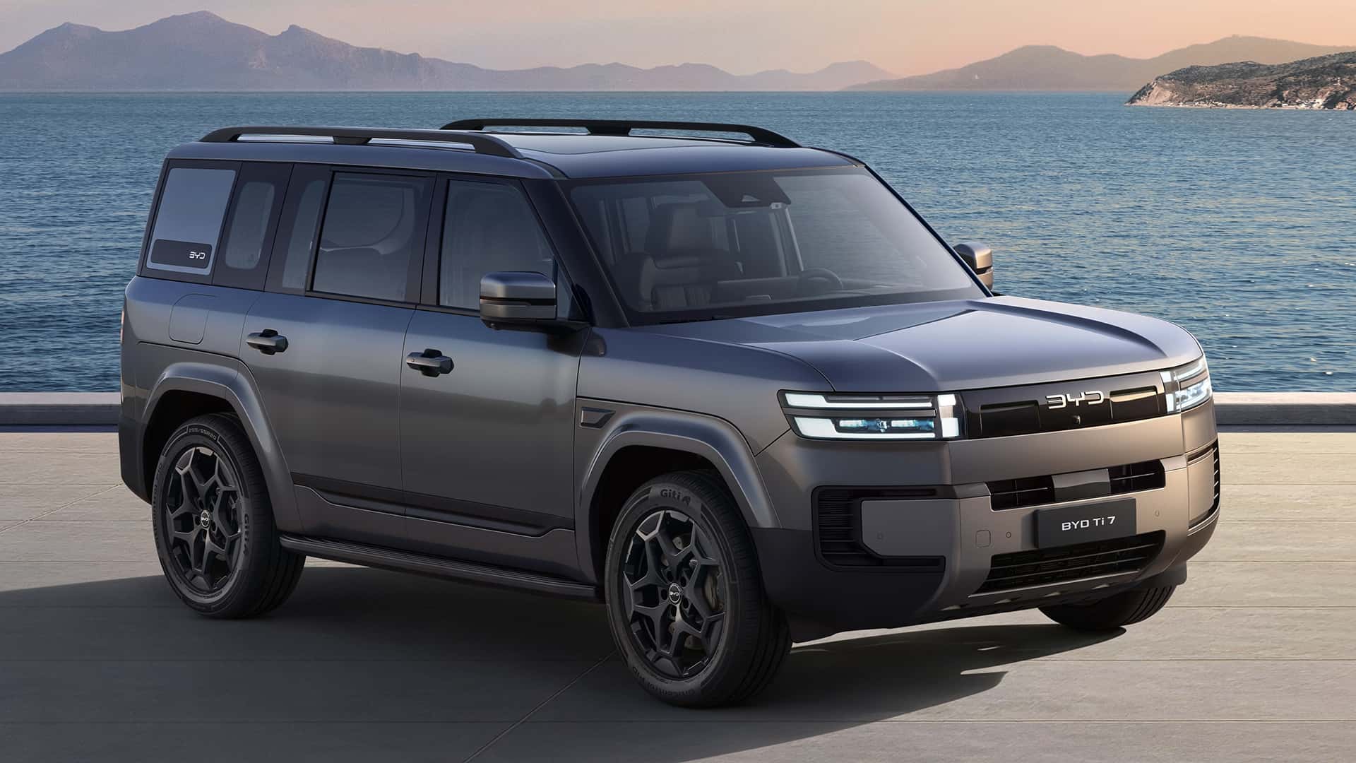 BYD Ti 7 брутальный кроссовер