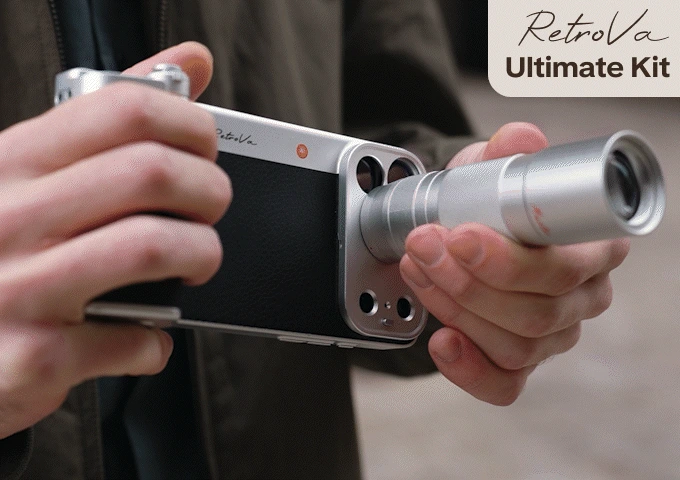 Телеобъектив 2.35× Master Telephoto Extender на iPhone