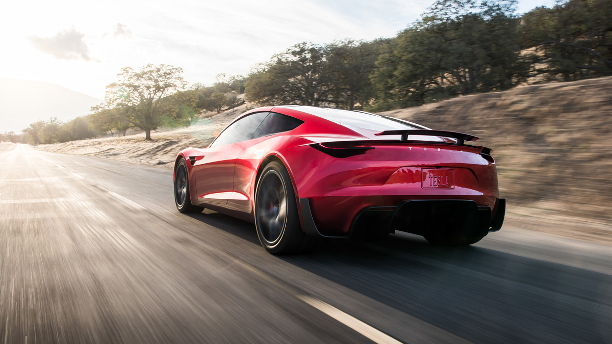 Прототип Tesla Roadster нового поколения