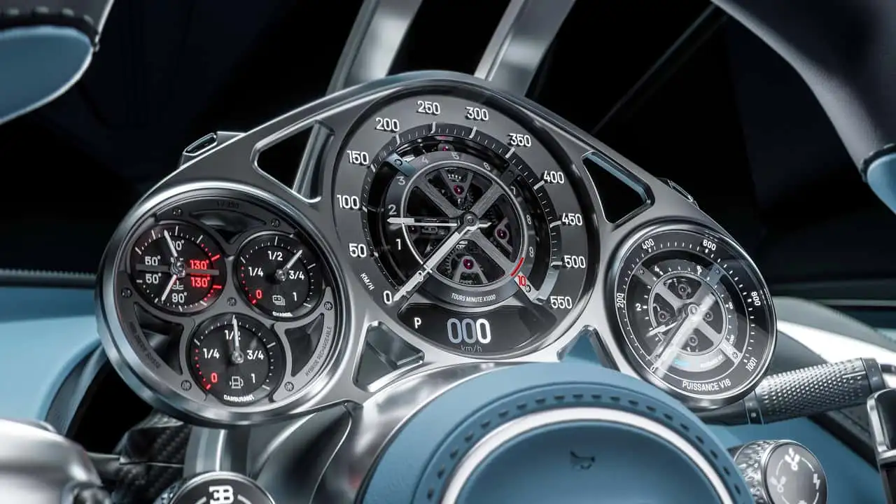 Дизайн та стиль Bugatti Tourbillon