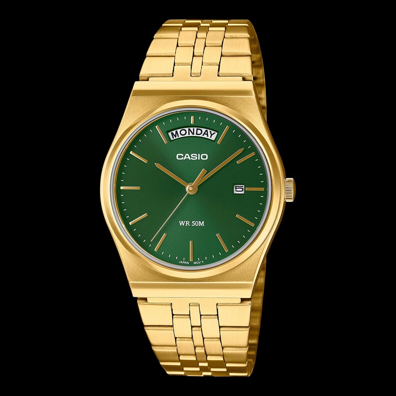 Годинник Casio MTP-B146 із золотим покриттям