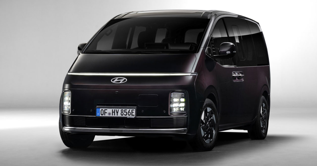 Rear part of Hyundai Staria Electric