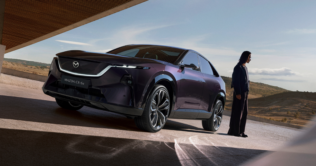Передня частина Mazda CX-6e