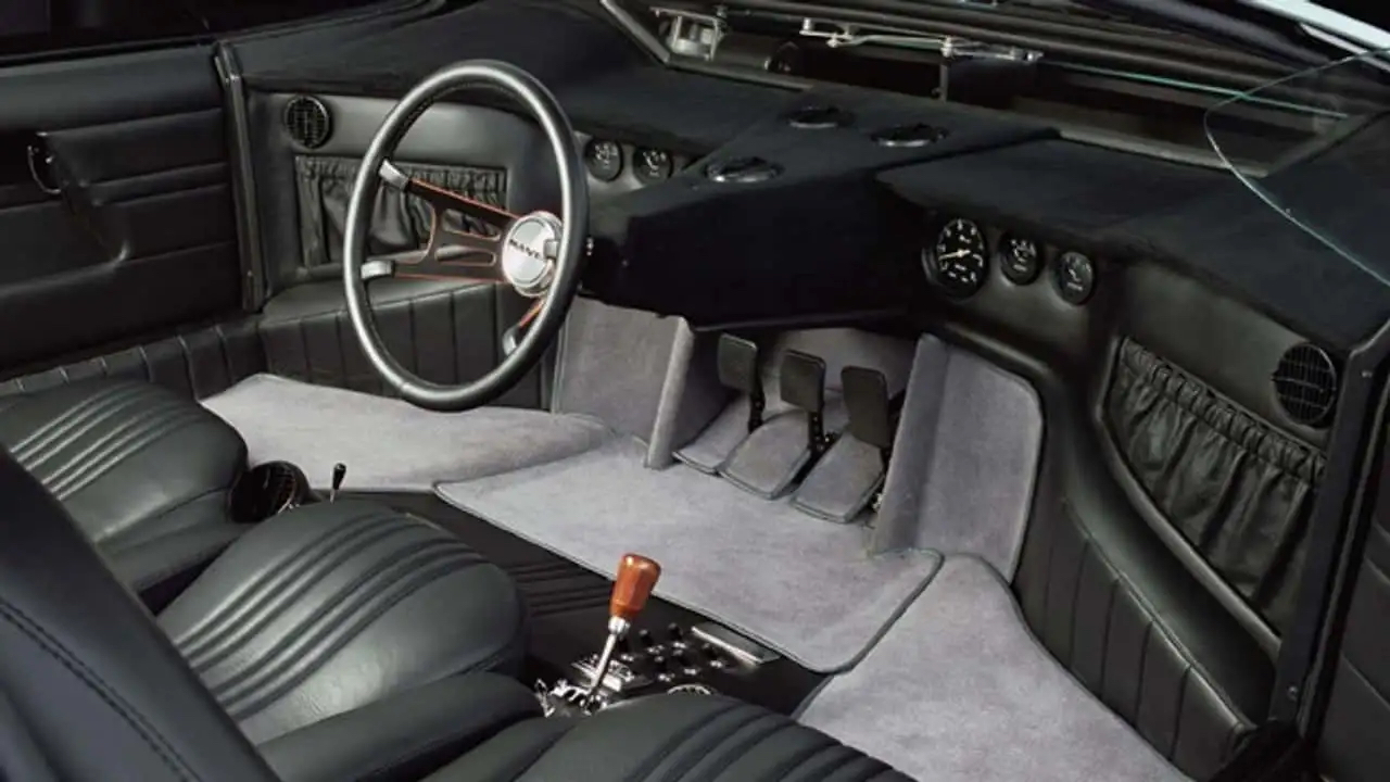 Interior view of Bizzarrini Manta prototype