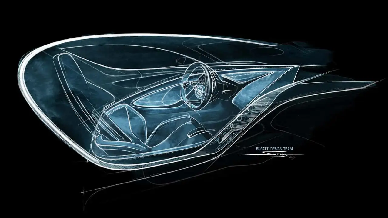 Студія дизайну Bugatti Tourbillon