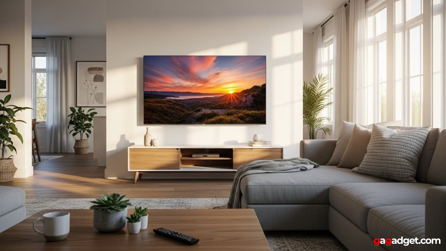 4K TV 55 inch living room