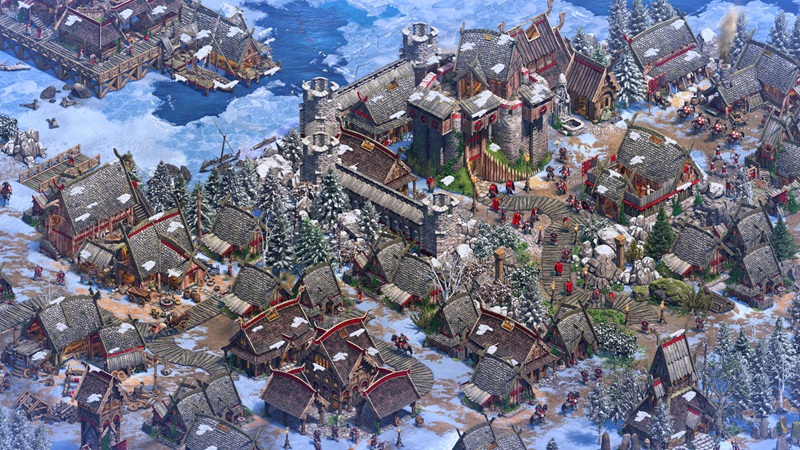 Скріншот з гри Age of Empires II: The Viking Sagas