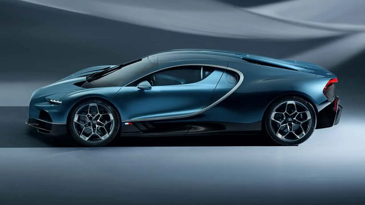 Профіль Bugatti Tourbillon під час тестування