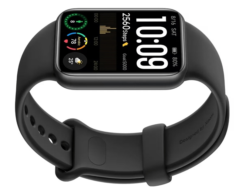 Xiaomi Smart Band 10 Pro чорний рендер 4