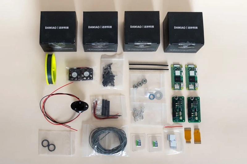 Le kit DIY de Stringman inclut les pièces, les instructions et les fichiers pour impression 3D.