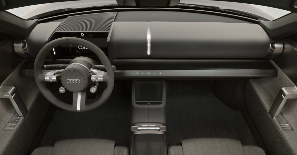 Concept of the recreated Audi C-Sport sports car