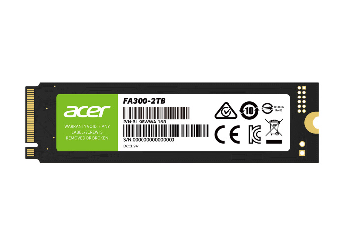 Інтерфейс підключення SSD Acer FA300
