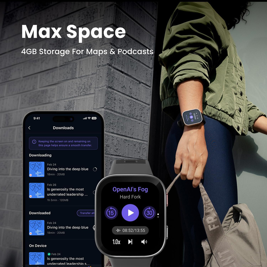 Amazfit Bip Max для активного життя