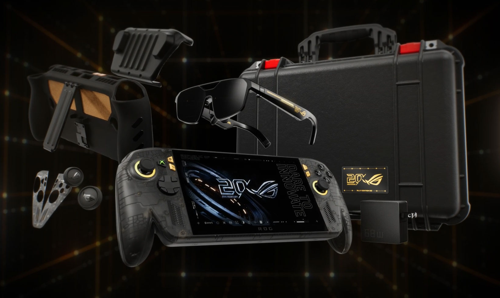 Комплект ROG XBOX Ally X20 Bundle - вид с боку