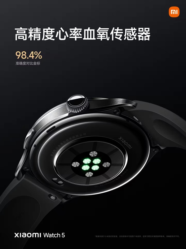 Xiaomi Watch 5 - вид спереди