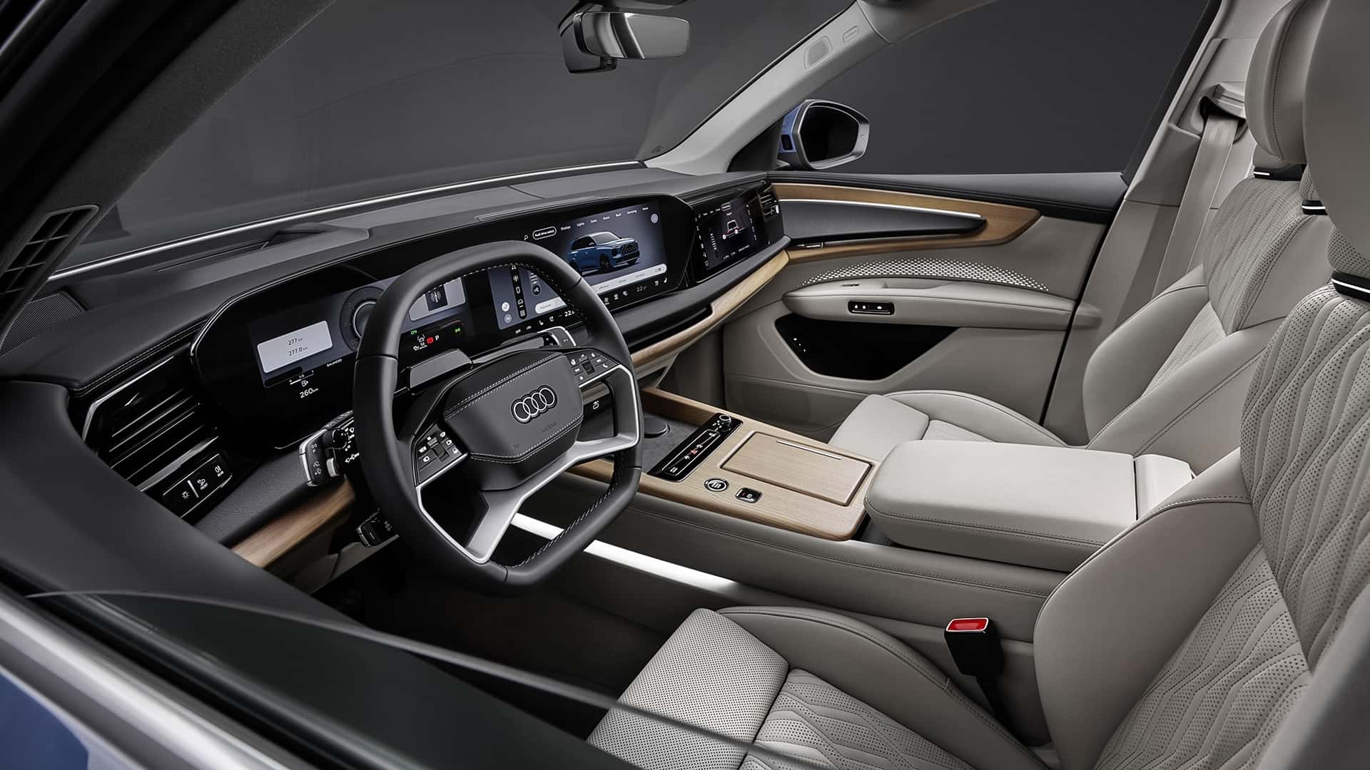 Audi Q7 2026 внутрішній простір